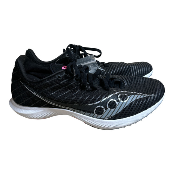 Saucony Velocity MP Men's Track Shoes Black Vizi - Size 10 NWOT - Picture 2 of 8